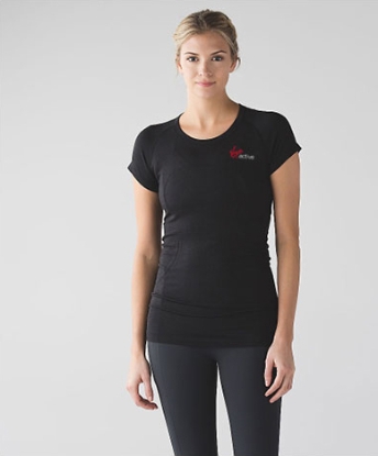Picture of Womens - Swiftly Tech Short Sleeve Crew T-Shirt - "Coach" Branded